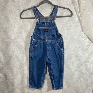 Vintage Osh Kosh baby denim overalls size 36M